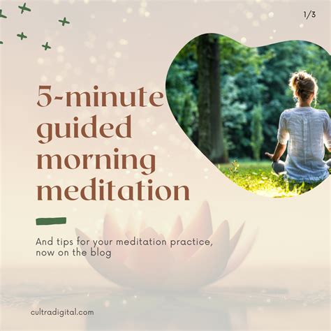 five minute meditation|5 Minute Guided Morning Mindfulness Meditation .